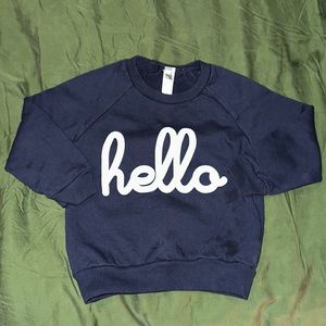 HELLO Crewneck